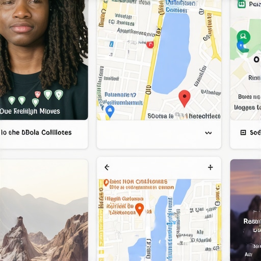 A well-optimized Google Maps listing showing images and reviews