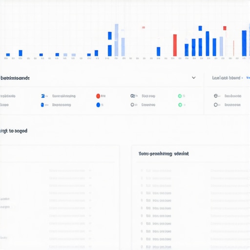 Local SEO Dashboard Analytics Dashboard displaying local SEO metrics and Google Maps rankings
