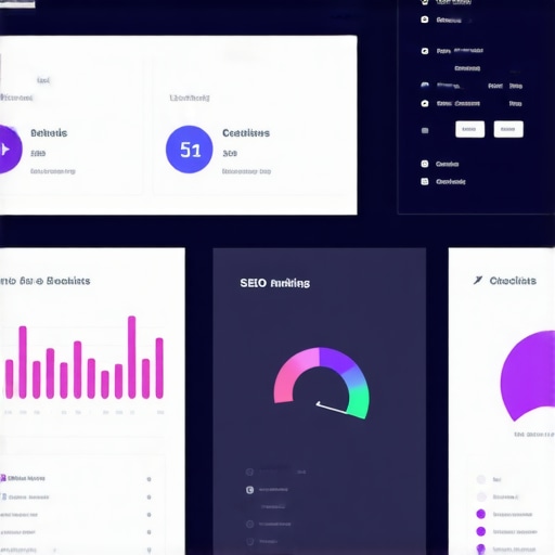 Local SEO Dashboard Dashboard of local SEO tools monitoring citations, reviews, and rankings.