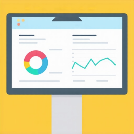 Local SEO Dashboard Analytics Screenshot of local SEO analytics display with graphs and metrics