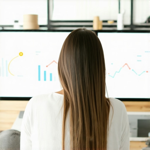 Person reviewing local SEO metrics on a computer
