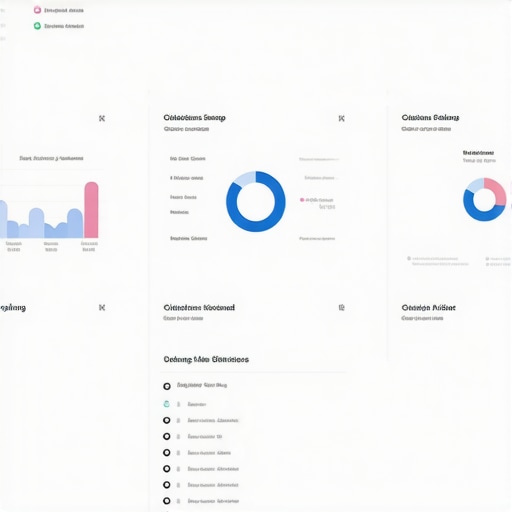 Google My Business Dashboard with Analytics Close-up of Google My Business interface showing performance metrics and citation status
